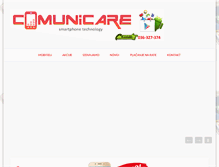 Tablet Screenshot of comunicare.ba